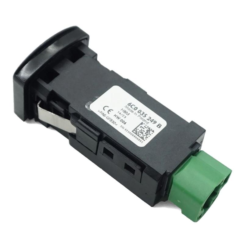 

USB And Auxiliary Input Interfaces Enhancing Sound For Golf IND Sharan Multivan Scirocco 6C0035249B Quick Connection 1