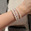 KIETIMOOR Mystic Pearl Bracelet Silver925) Mystic Purple Pearl Silver Bracelet