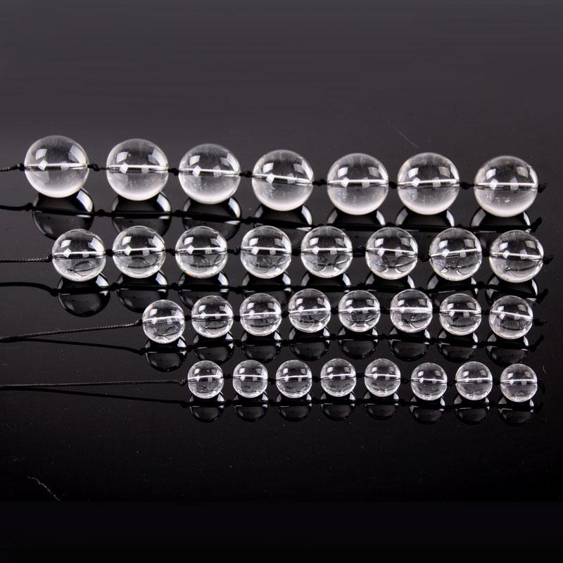 Mărgele anale de sticlă pentru femei Bile vaginale Masturbare Plug anal Jucărie sexuală pentru fund Produse sexuale feminine Bile Kegel pentru vagin