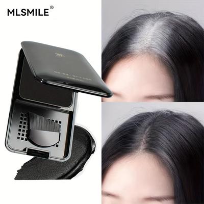 Color de Cabello Tinte Temporal para Cabello Coloración de Raíces Polvo Instantáneo para Cubrir Raíces de Cabello Corrector de Cabello de Un Solo Uso