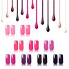 Mtssii 5ml Pure Color Paint Polish Lacquer Red Charming Series UV&Led Soak Off Nail Gel DIY Paints