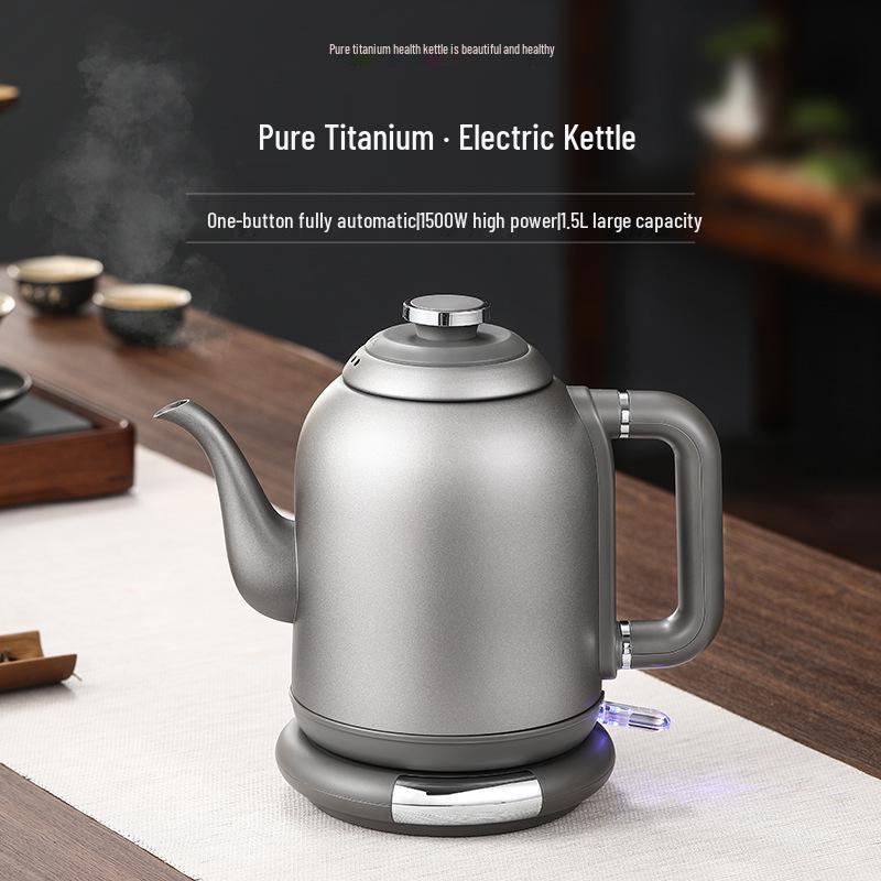 To Yi Large Capacity Pure Titanium Electric Kettle for Tea, Auto Shut-Off