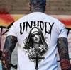 UNHOLY Druk z Złą Zakonnicą Męska Koszulka
