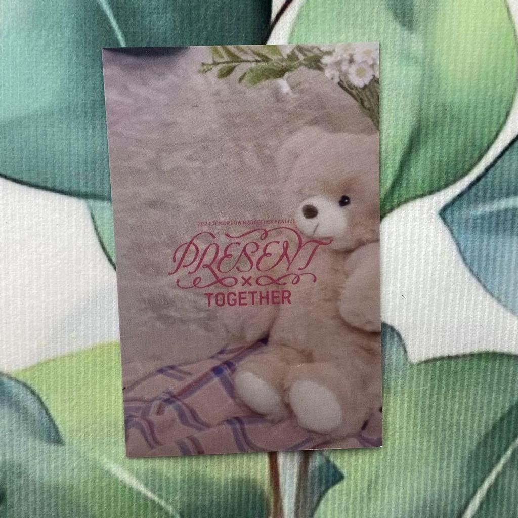 [USED] TXT MOA FANLIVE Seoul Fanmeet Trading Card Beomgyu