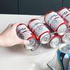 Refrigerator Drawer Beverage Storage Box Transparent PET Drink Cans Finishing Holder