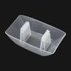 10PCS Leakproof Kitchen Range Hood Oil Cup Replacement Set Easy Mounting Heat Resistant Plastic Texture for Repairing