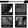 Car Seat Bottom Cover, Premium PU Leather Seat Protection Without Backrest, Front Bottom Seat Cushion Covers For Most Vehicles, Universal Interior