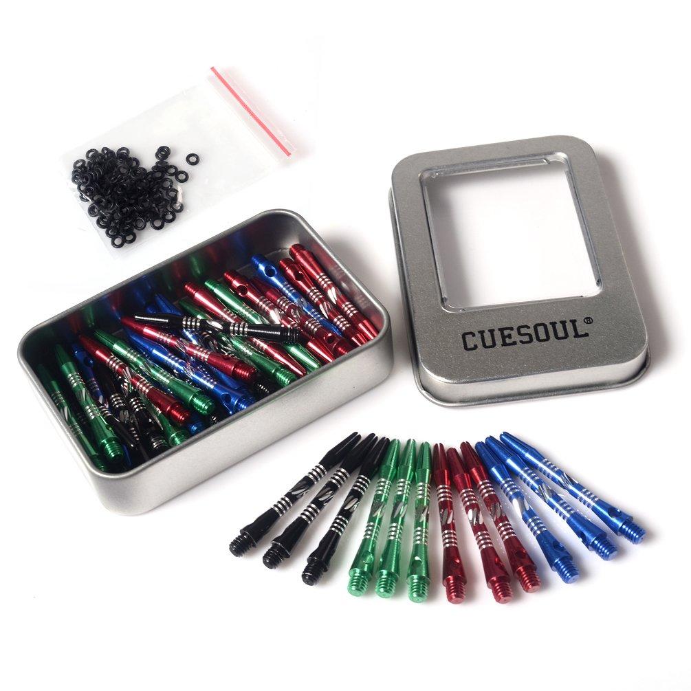 

CUESOUL 46mm Groove Aluminum Dart 2BA Stem/Shaft 40pcs, DS-040