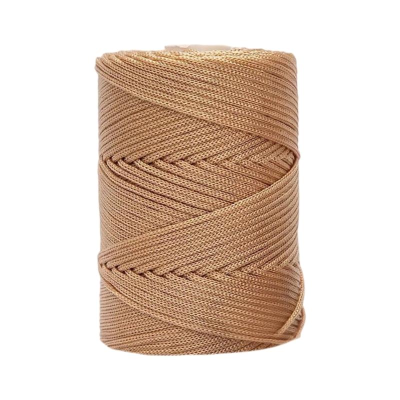 Fio Adicional de Polipropileno Centro Vazio Fio para Artesanato Substância Macia Ventilada Para Tricô Crochê Uso Constante