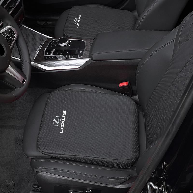 Tapis Souples pour Siège Auto Cuir Cœur en Coton à Mémoire Coussin Pour Lexus GS IS LS500h ES260 ES300h RX350h NX260 UX260 LM LC RZ450e TX RC