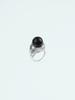 Lowool Black Frog Eye Ring
