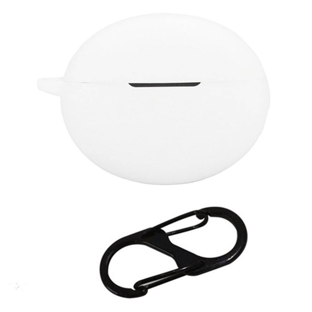 Für OnePlus Buds Pro 3 Bluetooth-kompatibles Kopfhöreretui Weiche Silikonhülle mit Anti-Lost-Schnalle