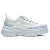 FILA Women's Lava Canvas Platform Sneakers 'White/Blue' F12W221315FWT