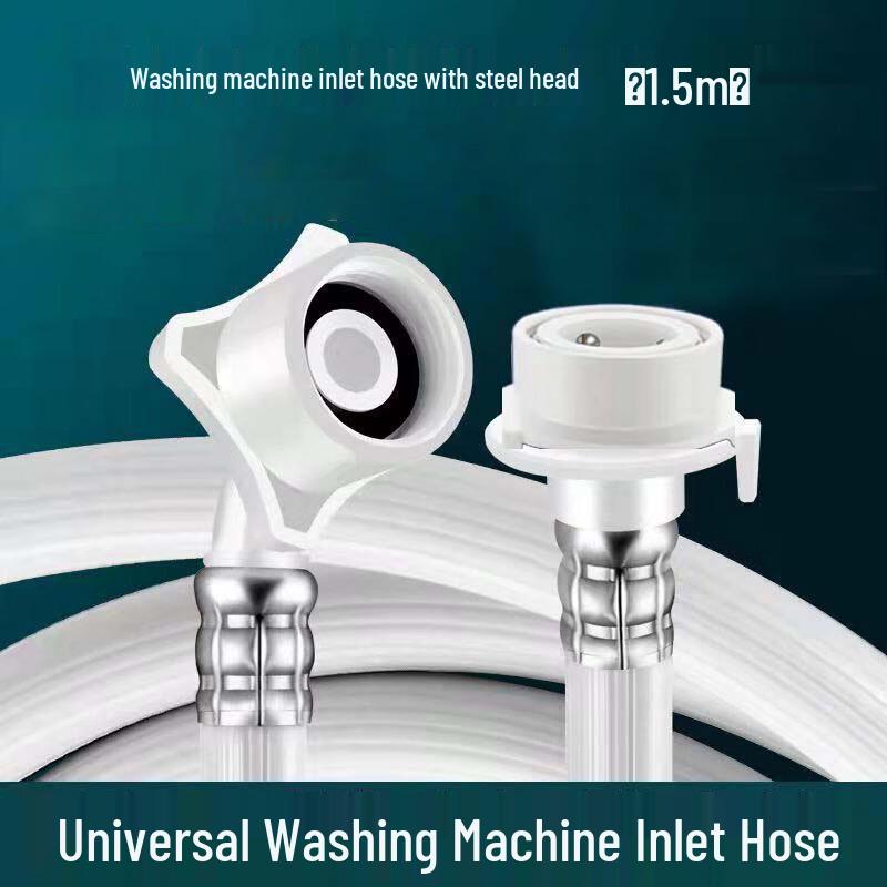 Universal Washing Machine Inlet Hose & Connector