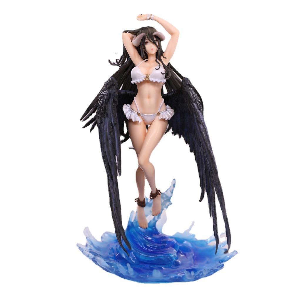 Buy 32cm Japanese Anime Overlord Albedo Swimsuit Ver 1/7