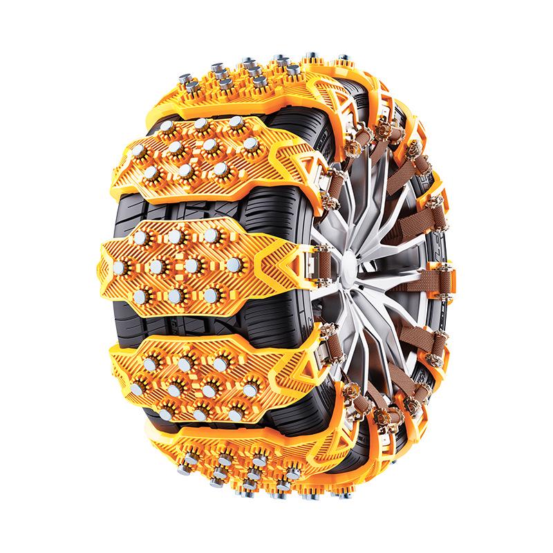 Universal Thickened Anti-Skid Ice-Breaking Tire Chains for Sedans & SUVs