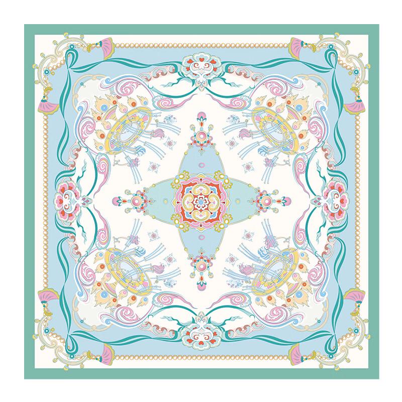 Jinsanta X Dunhuang Museum Mulberry Silk Scarf