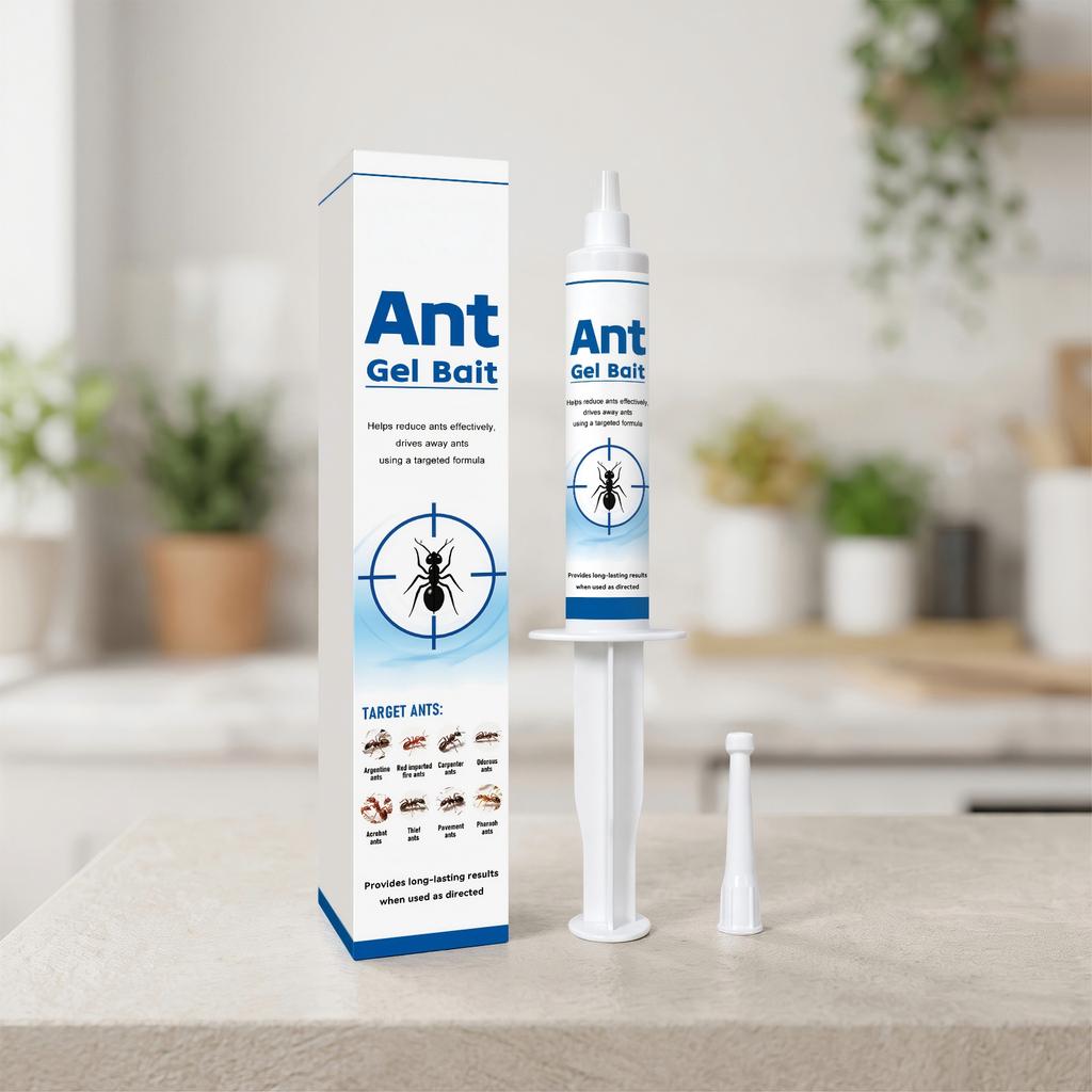 Ant Gel Bait Indoor and Outdoor Application Ready To Use Ant Control Solution for Household and Commercial Spaces 30g Syringe Pack