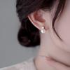 Elegant High-End Pearl Stud Earrings for Women: 2026 Trendy Light Luxury Design