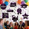 DIY Graduations Celebration Set With Hanging Banners And Honeycomb Paper Decorations Twist Cell Background