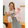 Adorable Plush Rabbit Doll For Kids And Adults Soft Comforting Hugging Pillow