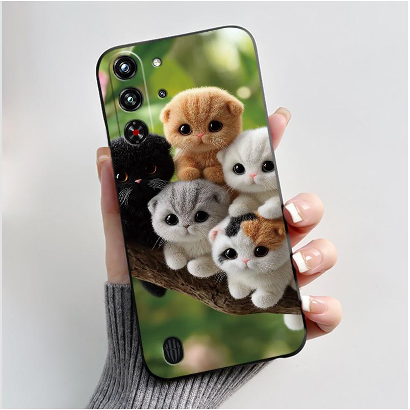 

Casing For ZTE Nubia Red Magic RedMagic 10 10s Pro Plus Case Luxury Cute Cool Boy Girls High Quality Black Silicone Back Cover ZTE nubia RedMagic 10SPro+