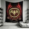 Bacardi Wandkleed Esthetisch Wandkleed Bedrukt Stof Deken Decoratieve Wandkleden voor Slaapkamer Woonkamer Huisdecoratie