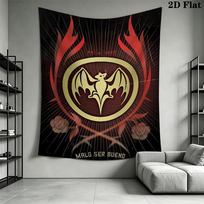 Bacardi Wandkleed Esthetisch Wandkleed Bedrukt Stof Deken Decoratieve Wandkleden voor Slaapkamer Woonkamer Huisdecoratie