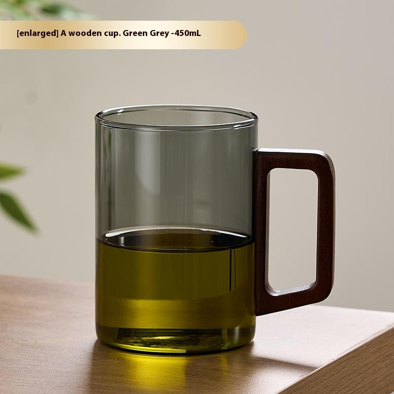 Gianxi Glass Tea Cup Tea Separationcup Personal Office With Handle Household High Temperature Resistance Scented Tea Water Cup