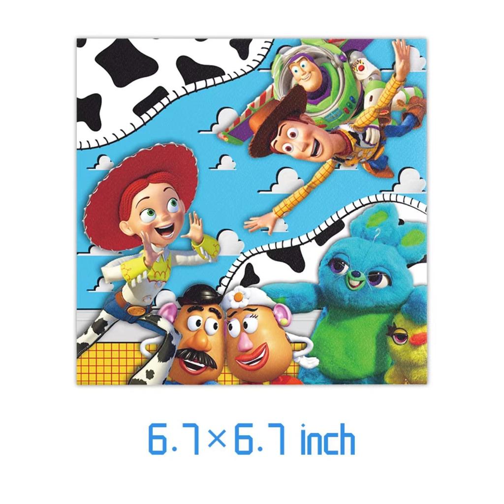 Toy Story Birthday Party Decoration Tableware Set for Baby Shower Or Any Celebration Includes Cups Plates Balloons - Christmas D
