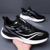 Men's Running Shoes Breathable Mesh Ultra-light Soft Bottom New Summer Student Sports Shoes Rubber Sole Versatile Casual Sneaker