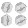 Metal Coupler Hexagonal Wheel Seat for Wltoys 144001 124018 RC Car Spare Parts 124018‑1950