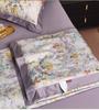 60S Lanjing Tencel 20% Silk Fiber Washable Air Conditioner Summer Cool Quilt - Drunken Linglong