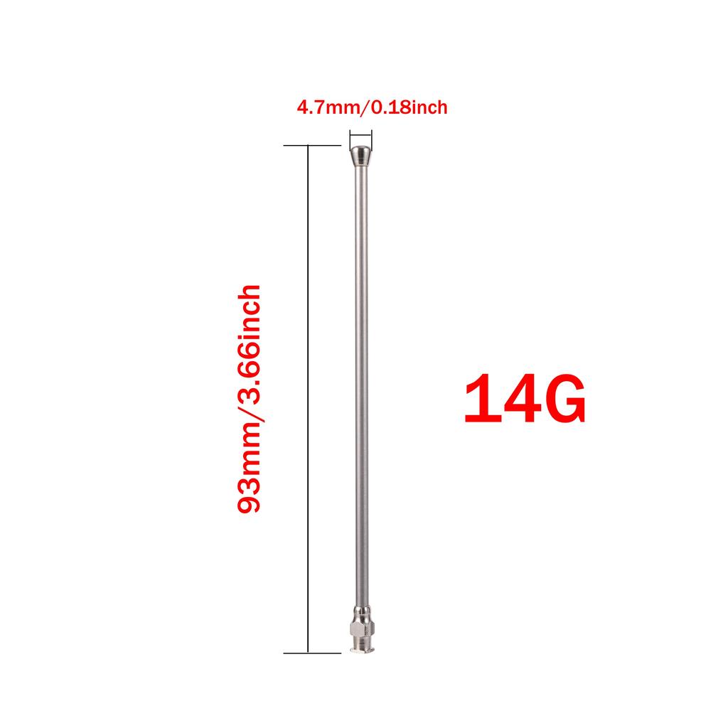 1 Pc 10ml/20ml Parrot Chick Feeding Syringe Water Tool Needle with Straight Tube Bird Raising Pet Bird Feeding Supplies