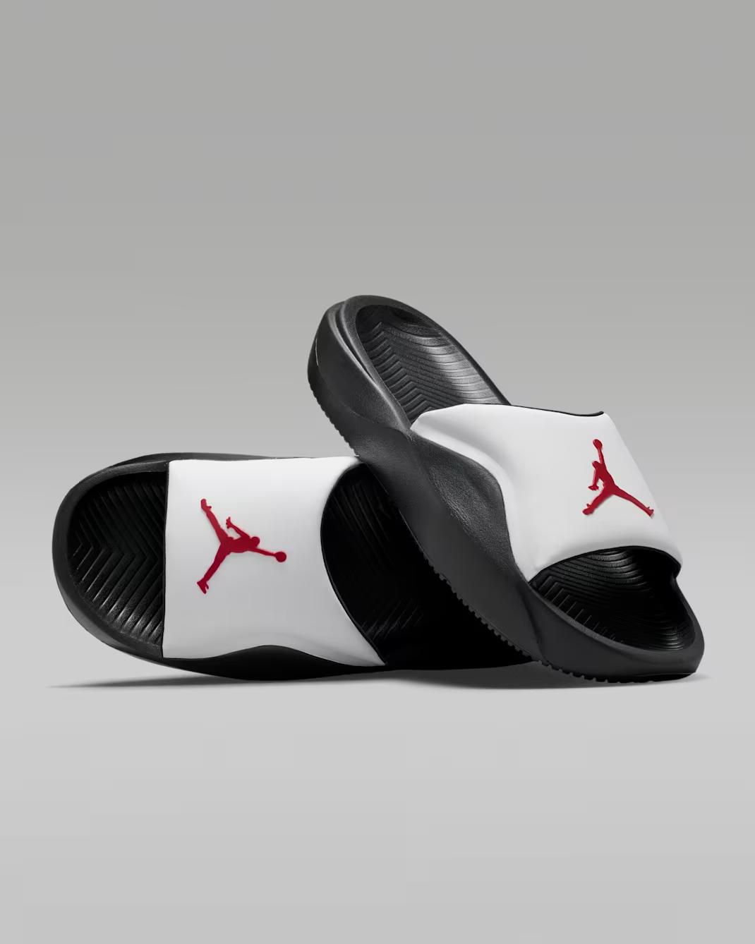 HF3263-101 Nike Jordan Franchise Slide White/Black/Gym Red (Men s) 7