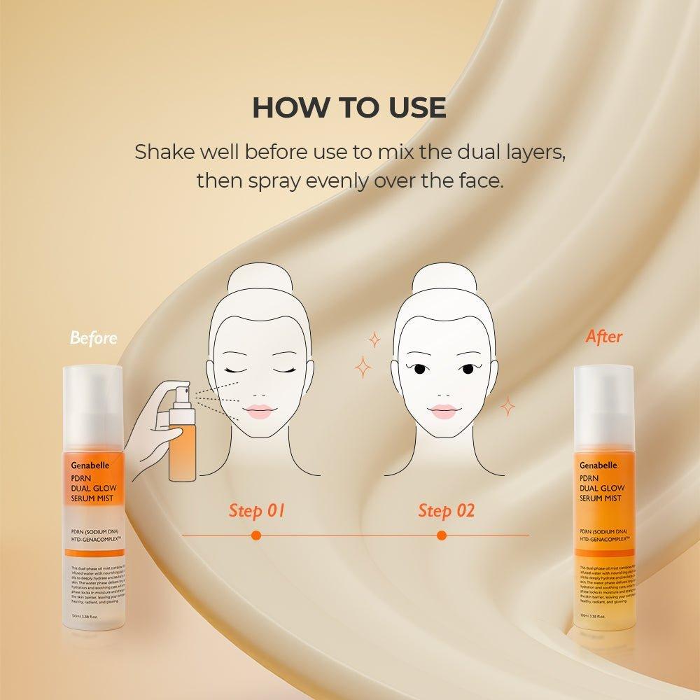 GENABELLE PDRN Dual Glow Serum Mist 100ml