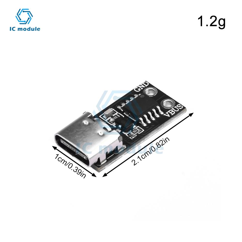 5V 9V 12V 15V 20V einstellbares 3A PD/QC Multi-Protokoll Decoy Schnelllade-Boost-Modul TYPE-C USB-Schnittstelle