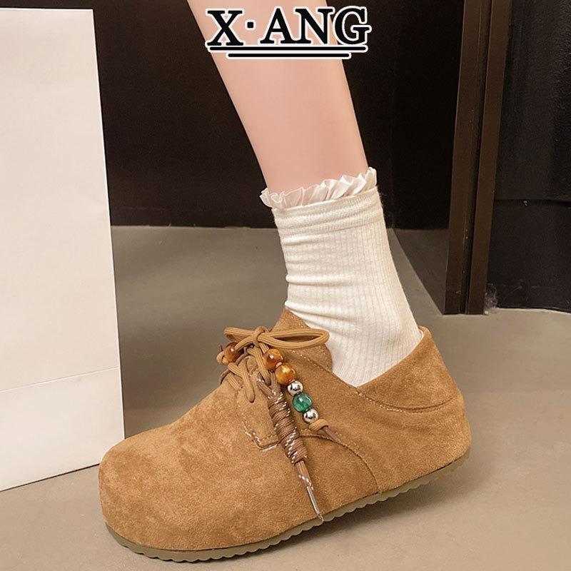 

Версия из коровьей кожи, платформа, женские кенгуру, новая осенняя обувь, женские туфли-трансформеры 40