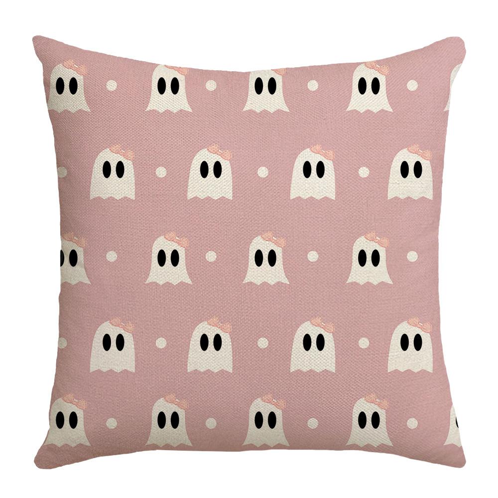 New Halloween Pillow Sofa Living Room Pillow Pillow Ghost Letter Print Pillow Cushion
