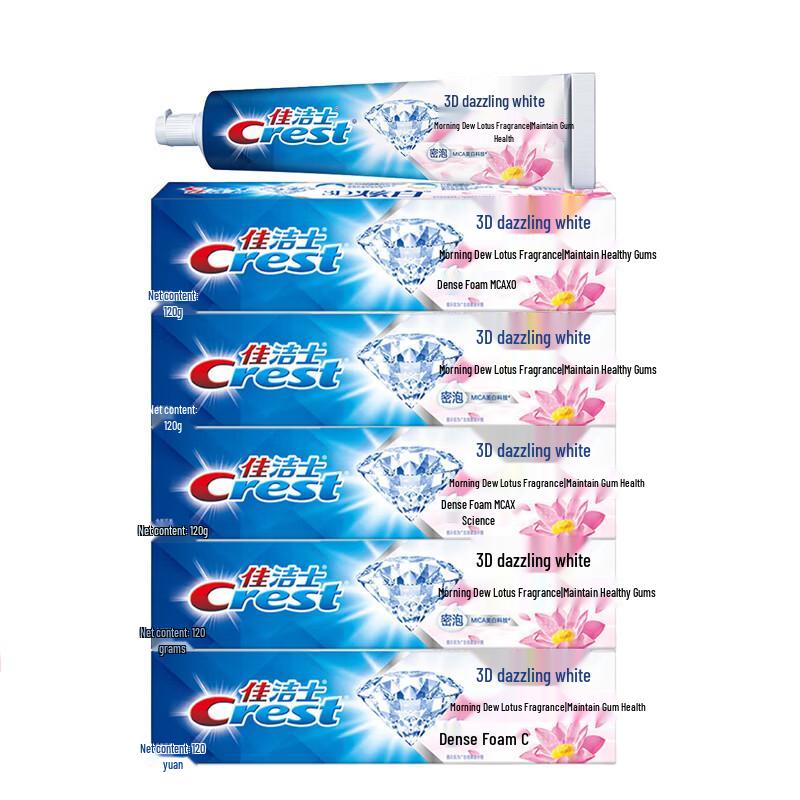 Crest 3D White Toothpaste