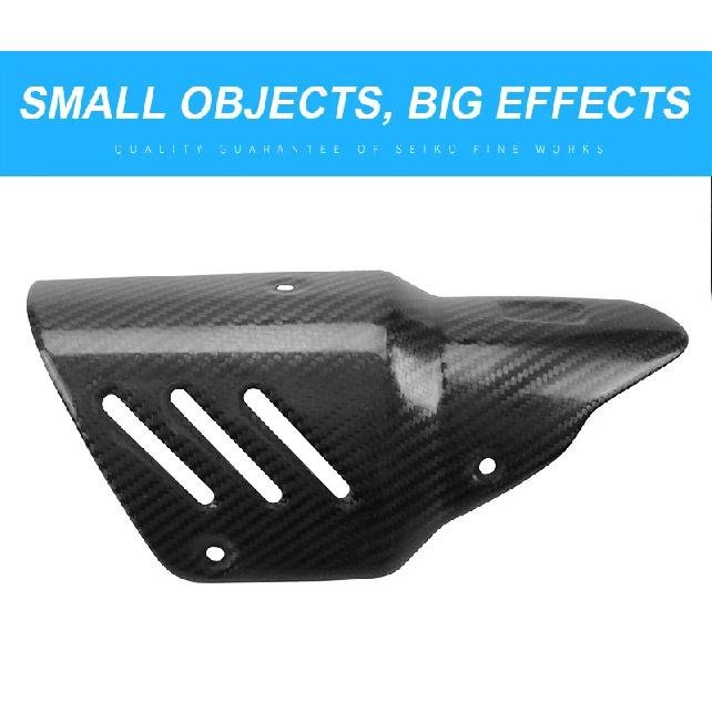 Exhaust Hood Motorcycle Spare Parts Protector YAMAHA YZF1000 R1 YZF600 R6 R3 Carbon Brazing Anti-Scald Moto Accessories