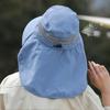 Casual Anti UV Shawl Fisherman Hat Quick Dry Adjustable Sun Hat Wide Brim Breathable Sun Visor Cap Summer