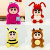 Anime Shinchan Crayon Crocodile Bee Bear Lobster Dress Up Plush Toy Doll Gift