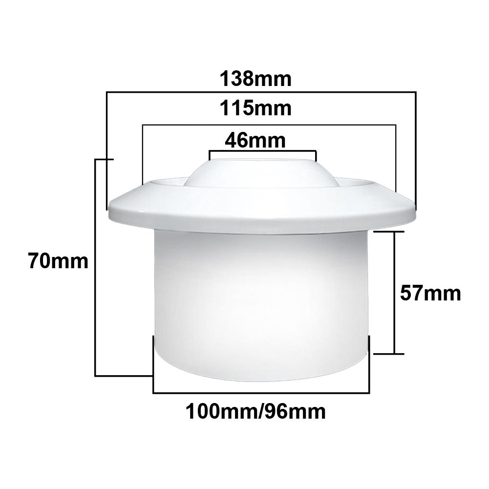 Air System Outlet Valve Central Circular Circulation Daily Use Efficient Nozzle Station Adjustable Vent Airflow