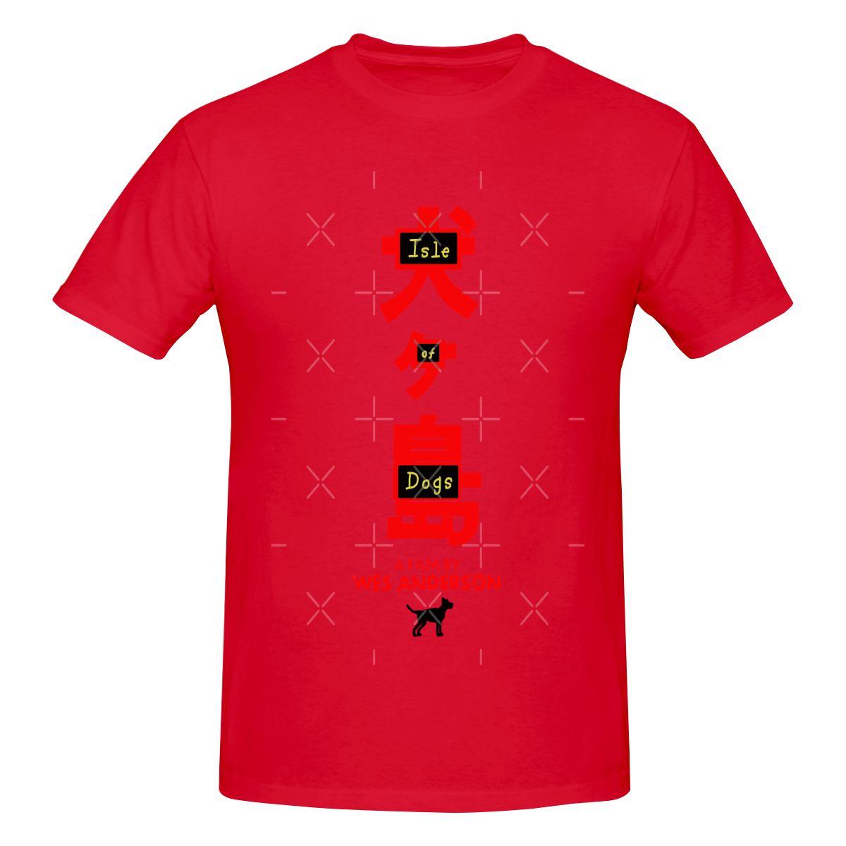 Funny Isle Of Dogs Wes Anderson Unisexs Tshirt Printed Tops are loose and slim fit Womens Tshirts S