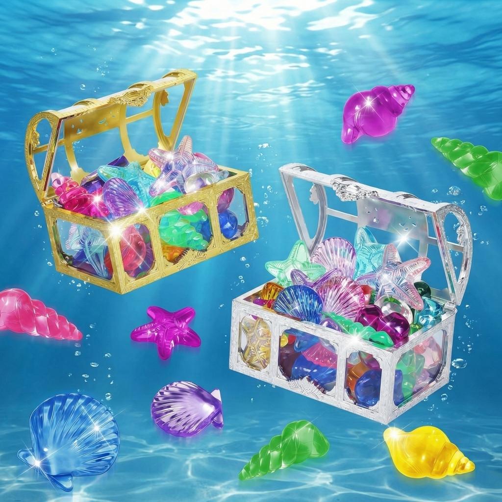 Children's Water Play Toy Set, Interesting Water Toy Set, Including Various Fun Toys