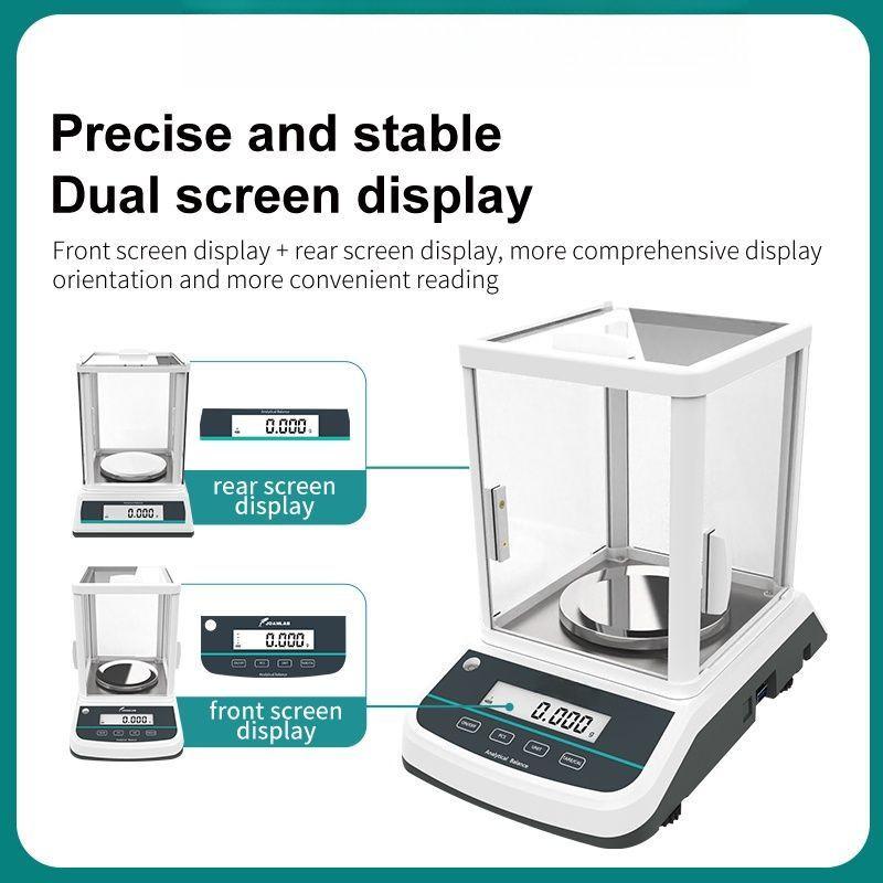 Afișaj LCD Balanță Electronică Laborator Balanțe Digitale de Înaltă Precizie Balanță Analitică Multifuncțională