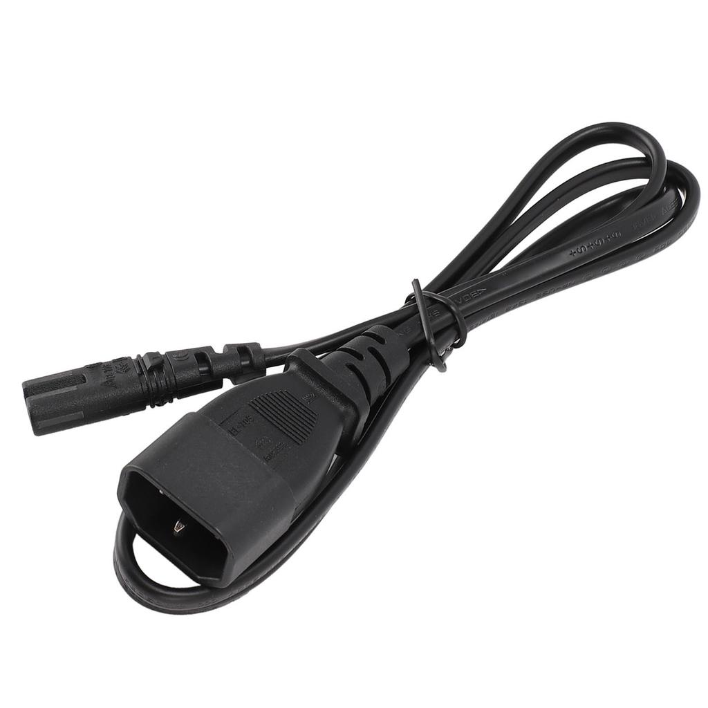 IEC320 C14 Male To IEC320 C7 Female Power Cord 1m 2.5A To 10A Extended Cable C14 To C7 Adapter
