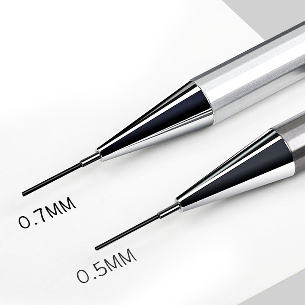 0,5/0,7 mm creion mecanic metal 2B creion automat scriere instrumente desen papetărie rechizite școlare de birou