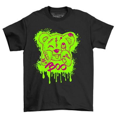 Medvědí legrační ''BearStreet2-2 2'' tričko s plyšovým medvídkem - Hilariously Cute! Unisexový design